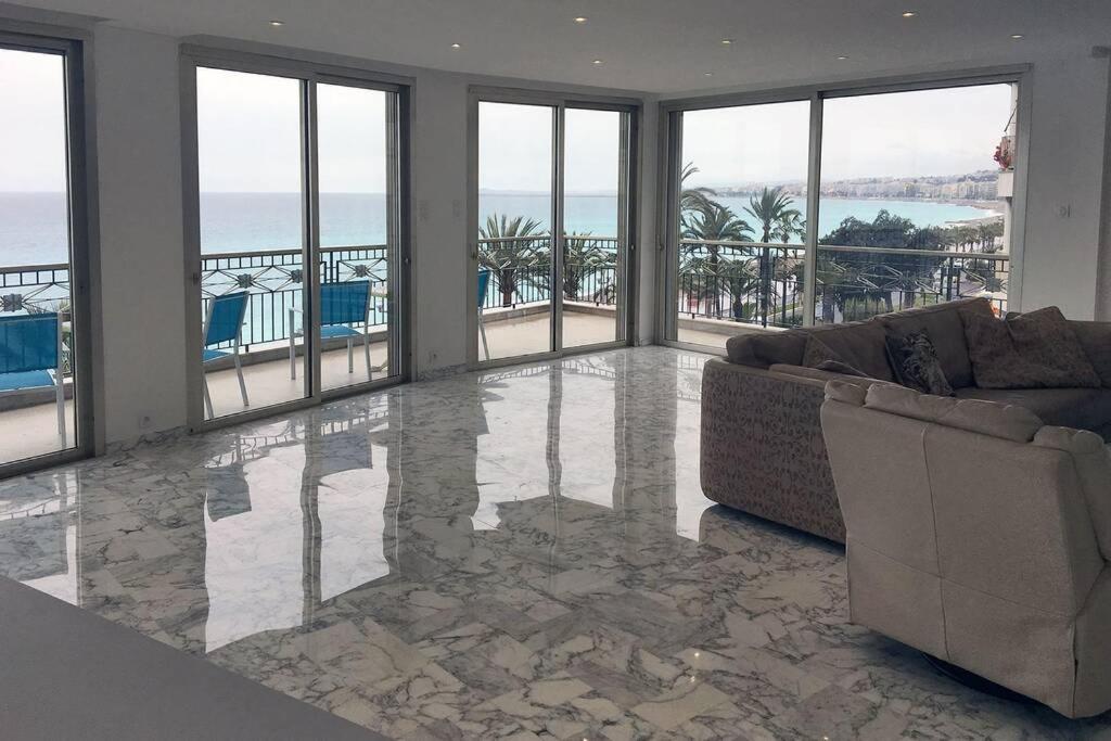 Promenade Des Anglais Amazing Sea View 140M2 3Br Nice Dış mekan fotoğraf